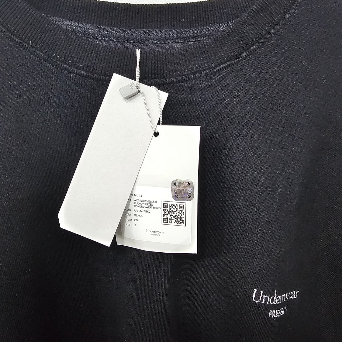 언더마이카 무.14 안티오버사이즈 스웻셔츠  상품이미지2