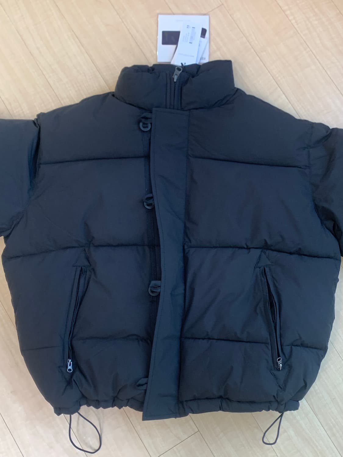 세컨모놀로그 숏패딩 상품이미지2