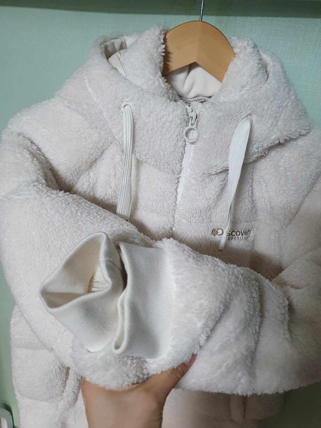 디스커버리 뽀글이 패딩 95 상품이미지4