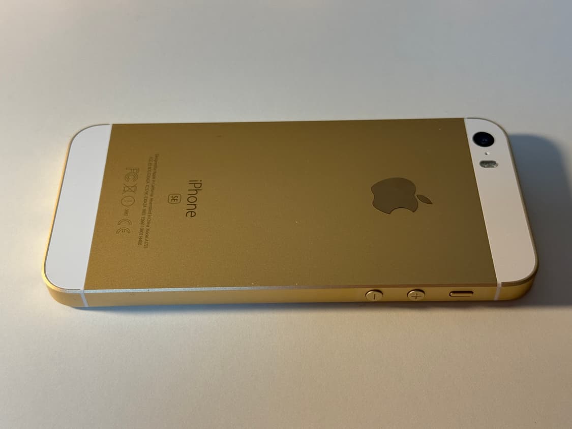 SS급 아이폰 se1 골드 정품 128GB (배터리교체 100%) 작례 상품이미지1