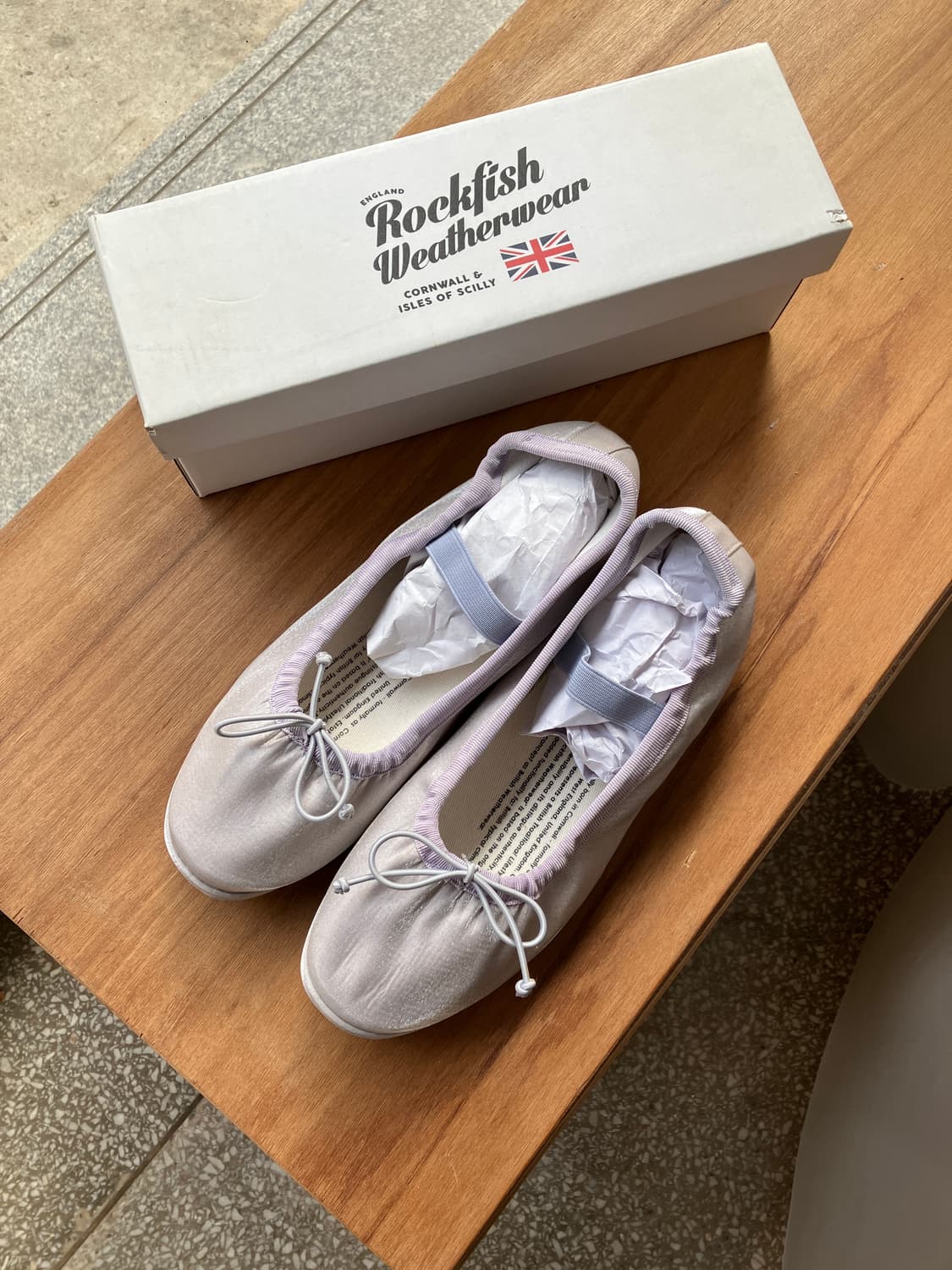 락피쉬 플랫슈즈 퍼플 상품이미지1