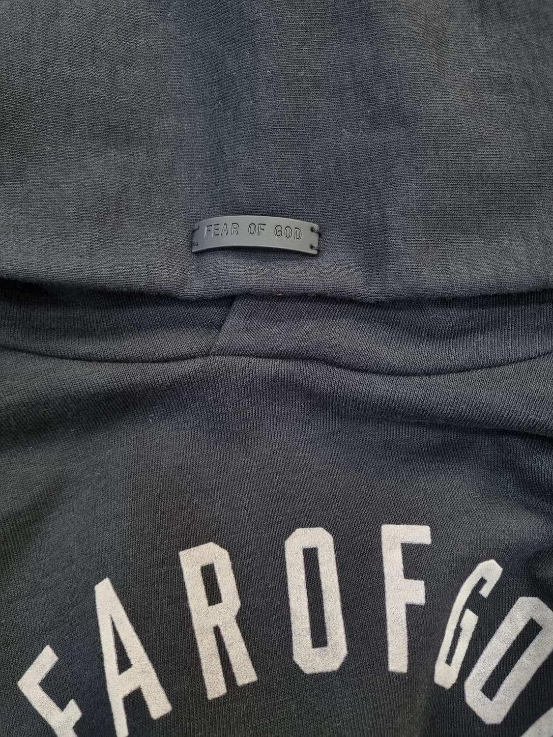 피어오브갓 베이스볼 후드티 블랙 S 상품이미지4