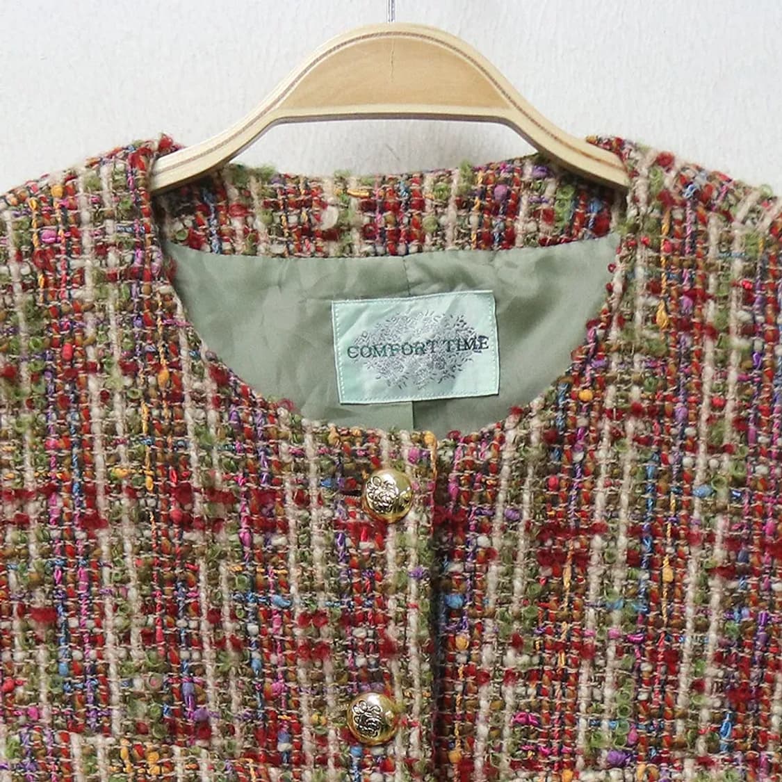 COMFORT TIME  울 혼방 트위드 셋업 63544 상품이미지5