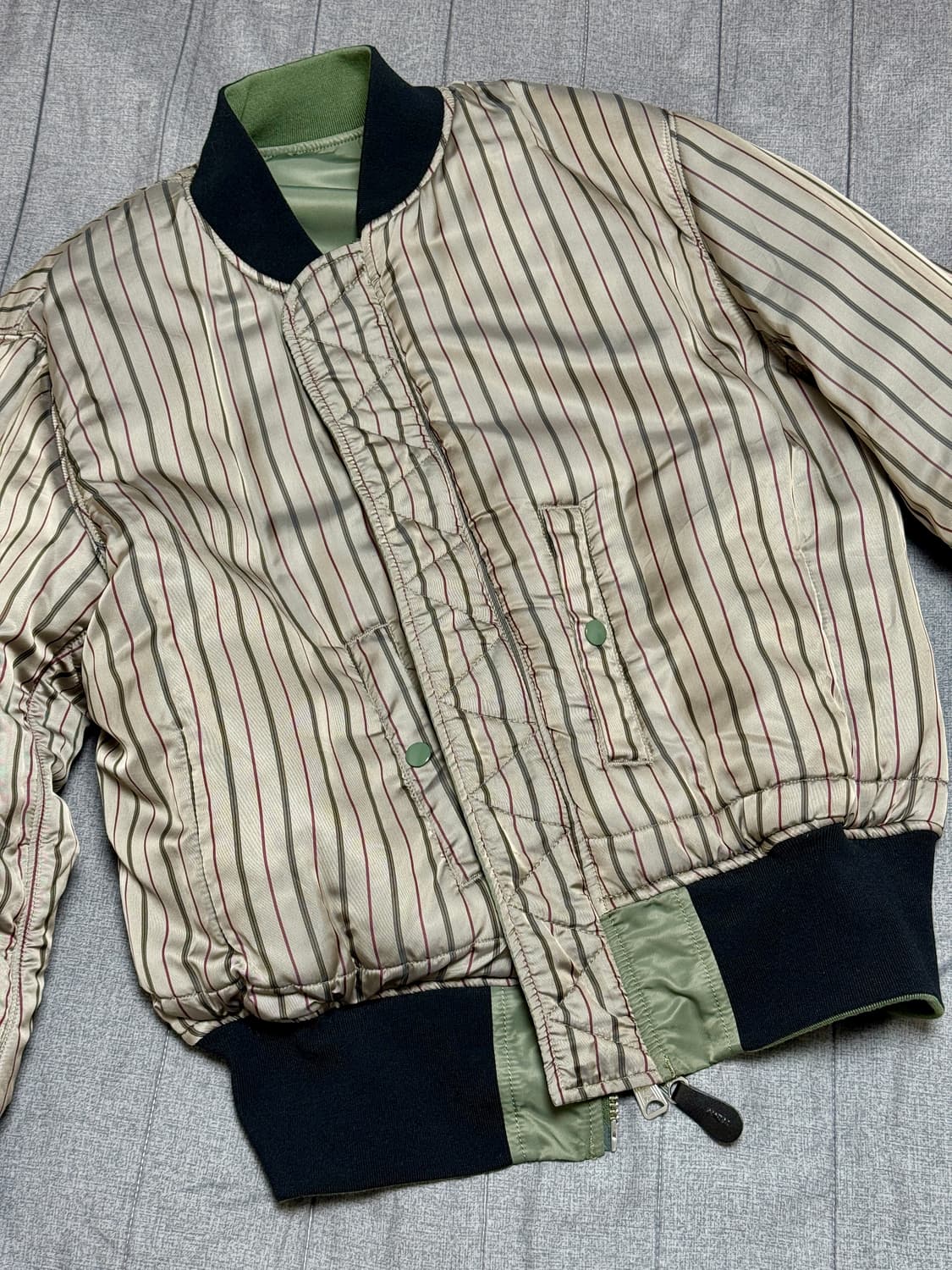 언더커버 X 프라그먼트 X 알파인더스트리 MA-1 상품이미지7