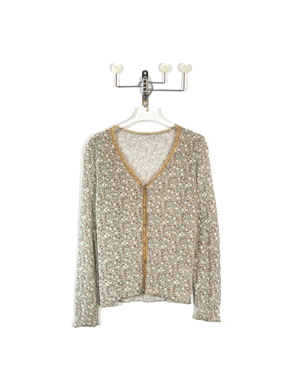 빈티지 플라워 가디건 상품이미지1