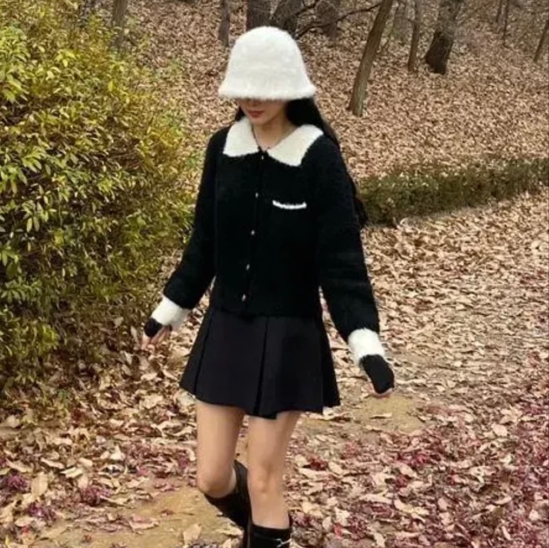 부클 가디건 (새상품) 상품이미지4