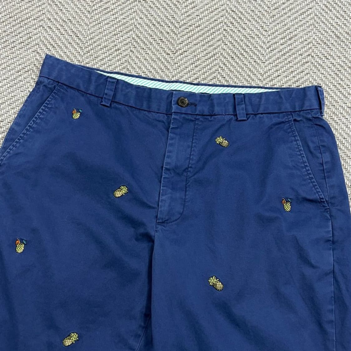 브룩스 브라더스 자수 코튼 쇼츠 v3203 상품이미지3