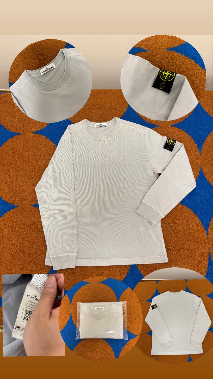 스톤아일랜드 슬리브 맨투맨 상품이미지1