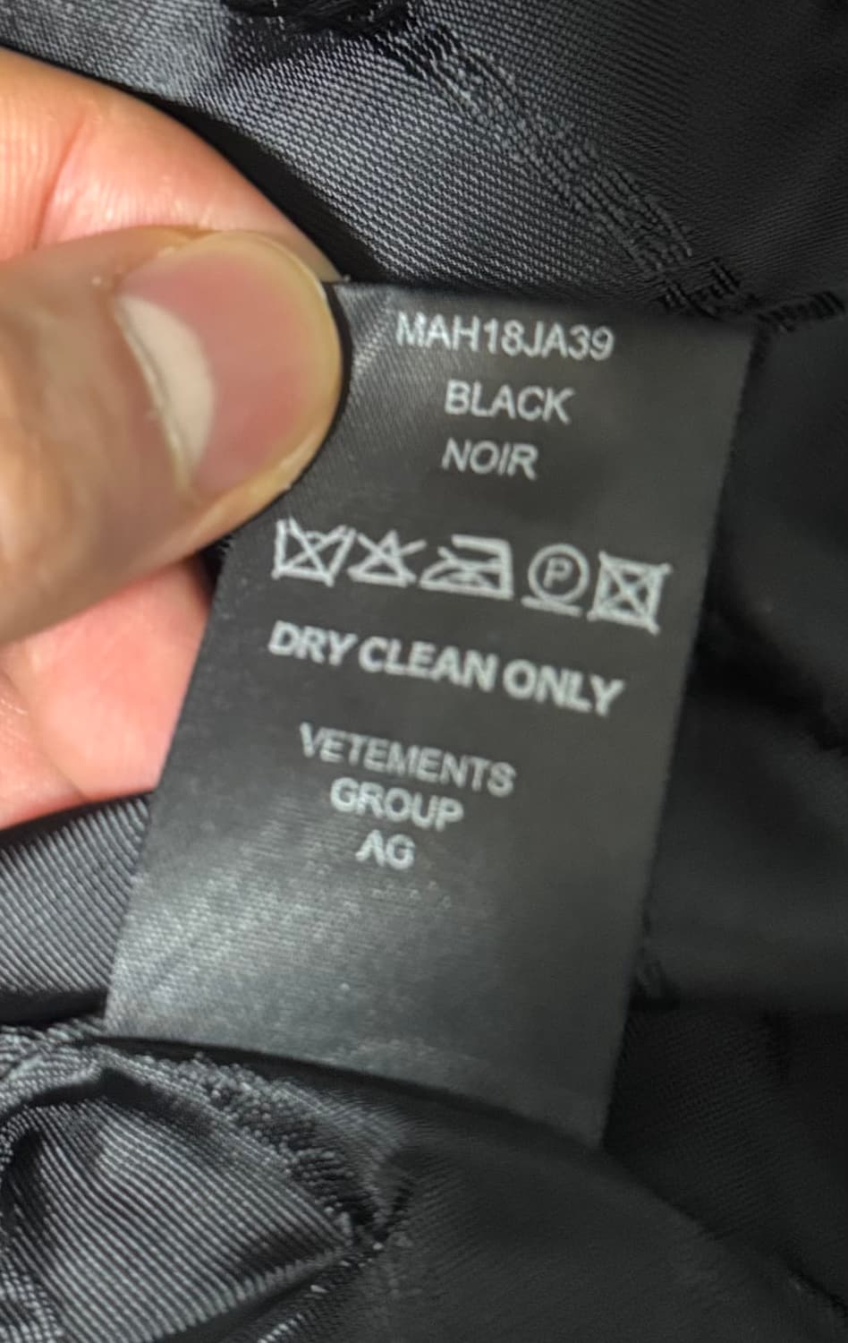 베트멍 엠브로이드 파카 XS 사이즈(퍼 X) 상품이미지5