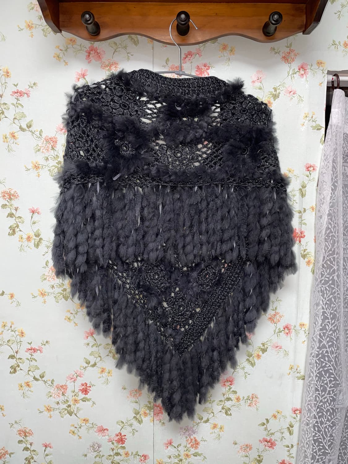 레이븐 퍼 니트 베스트 상품이미지2