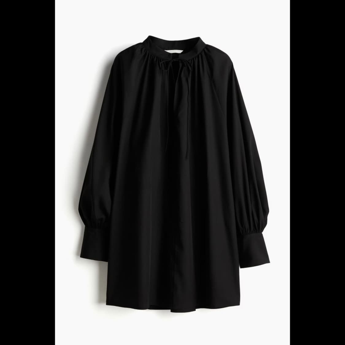 h&m 에이치앤엠 타이 디테일 오버사이즈 드레스 (새상품) 상품이미지7