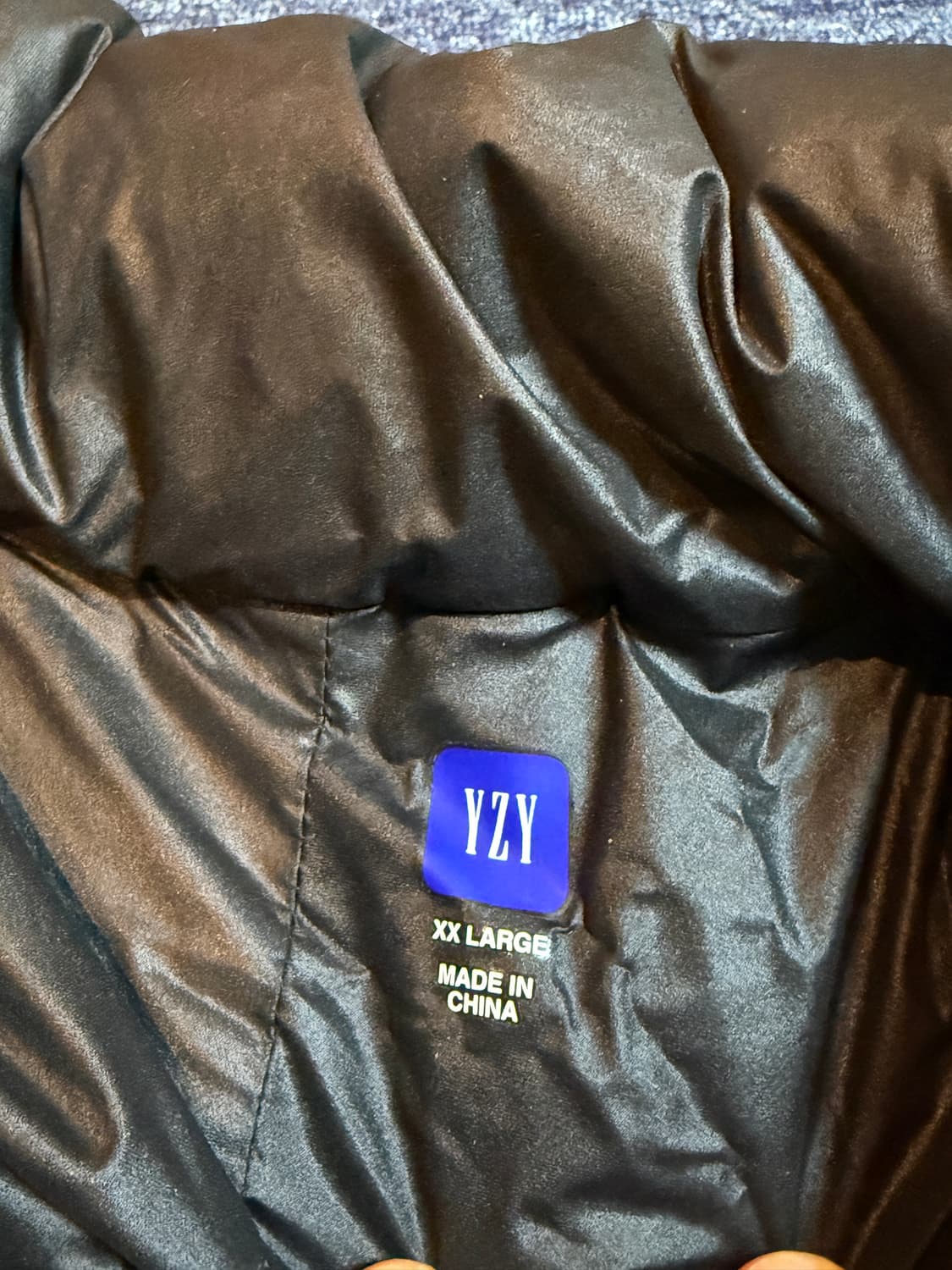 yzy 이지 갭 엔지니어드 바이 발렌시아가 라운드 자켓 2 블랙 상품이미지3