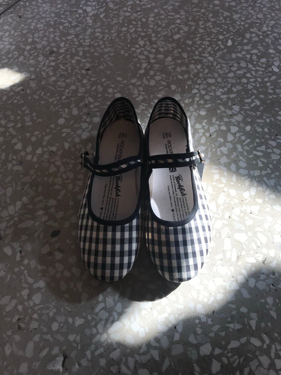 Rockfish London Check Mary Jane Flats  상품이미지2