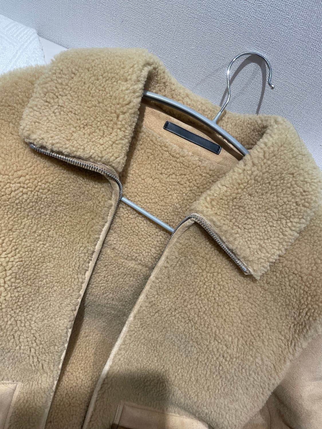 띠어리 리얼 양가죽 무스탕 S 상품이미지2