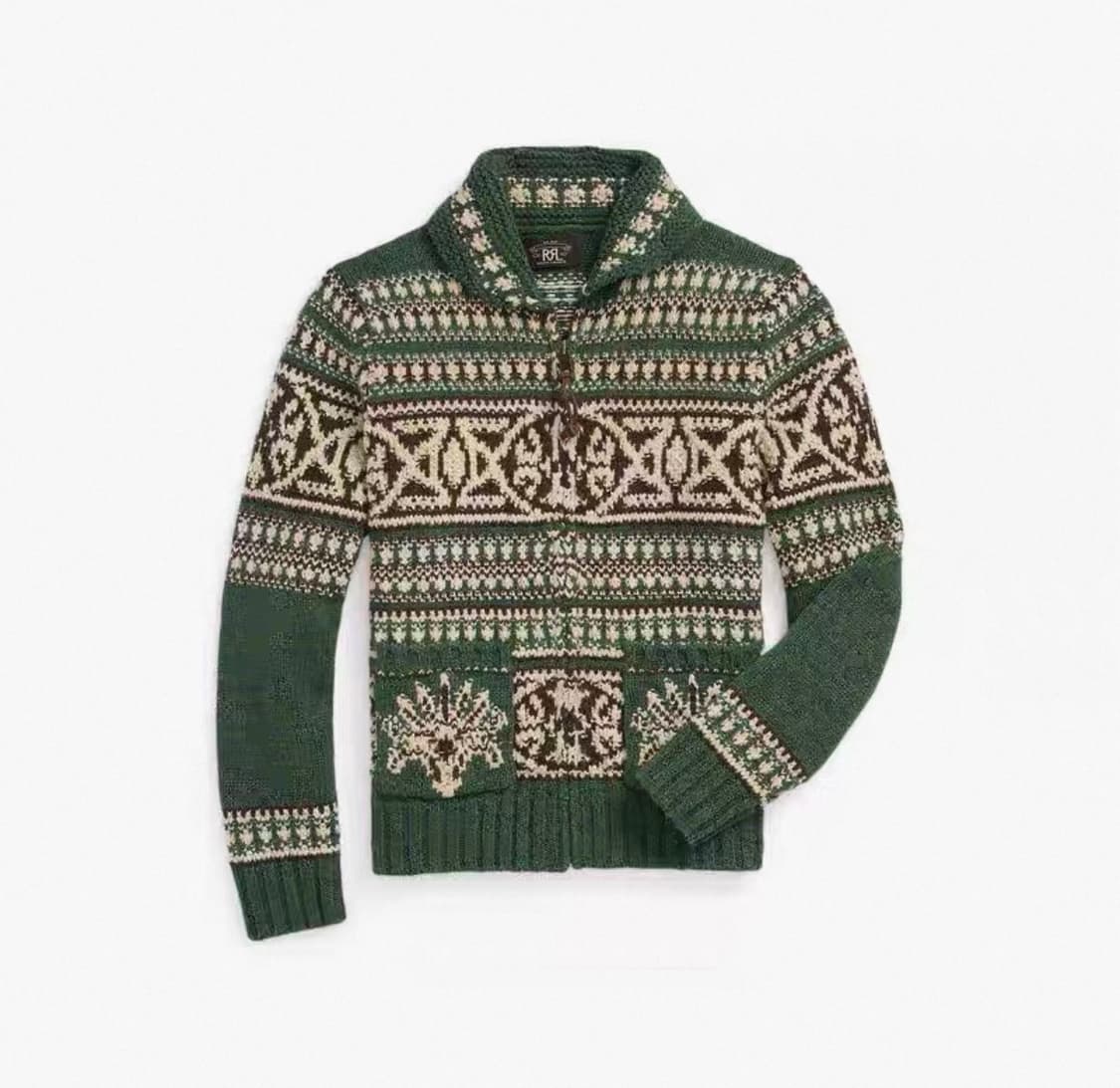 떠블알엘 가디건 상품이미지1