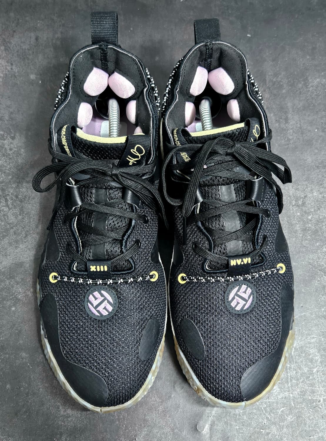 아디다스 하든 Vol.6 농구화 블랙 285mm 상품이미지4