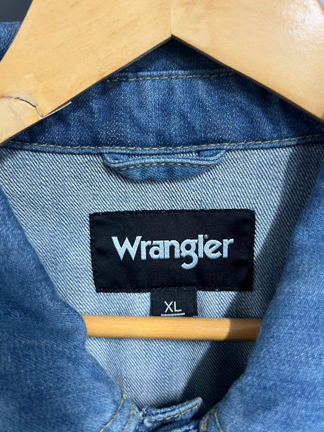 Wrangier 랭글러 웨스턴 데님 트러커 자켓 상품이미지6