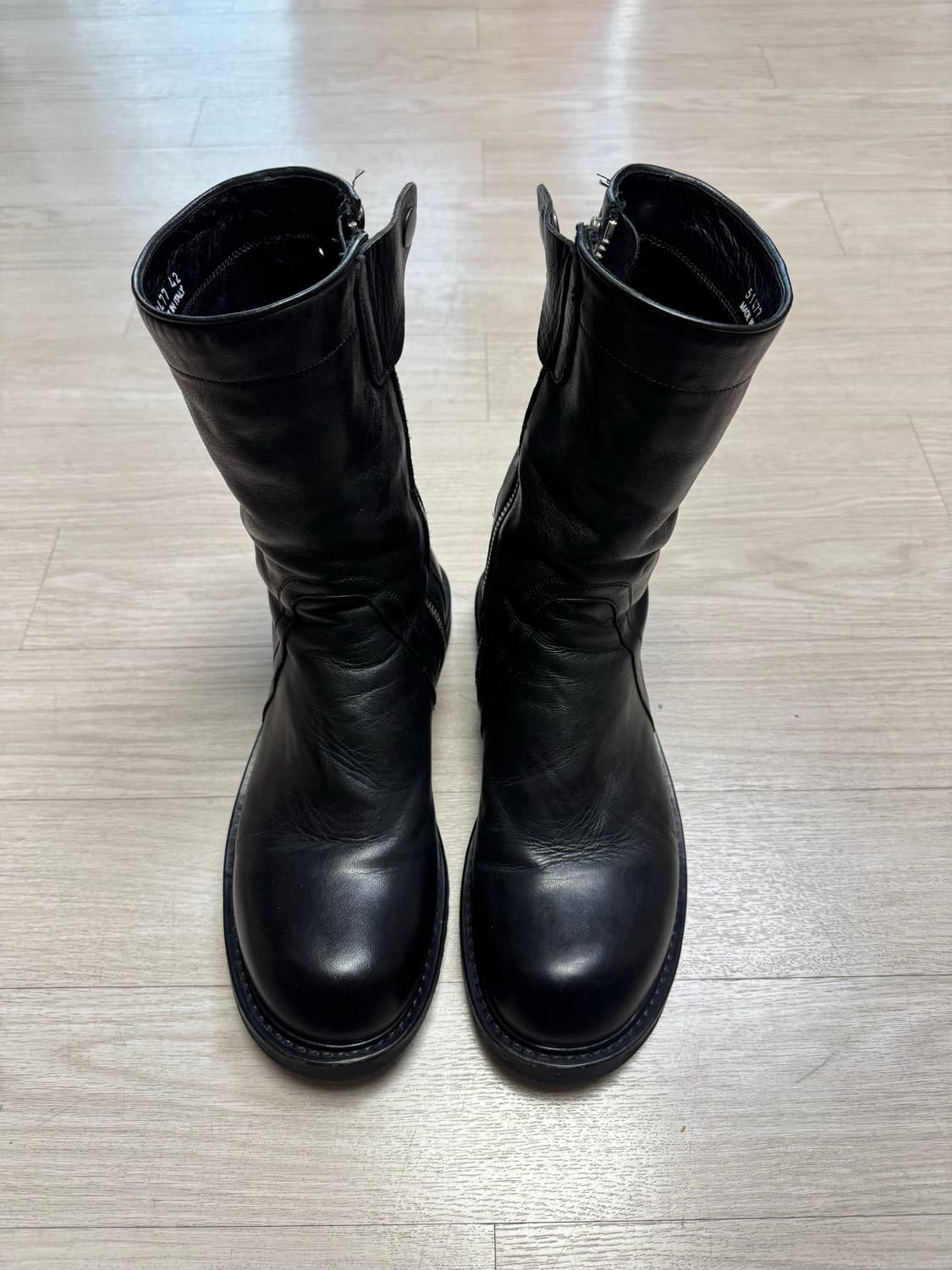릭오웬스 13-14시즌 사이드집업 부츠 42 상품이미지2