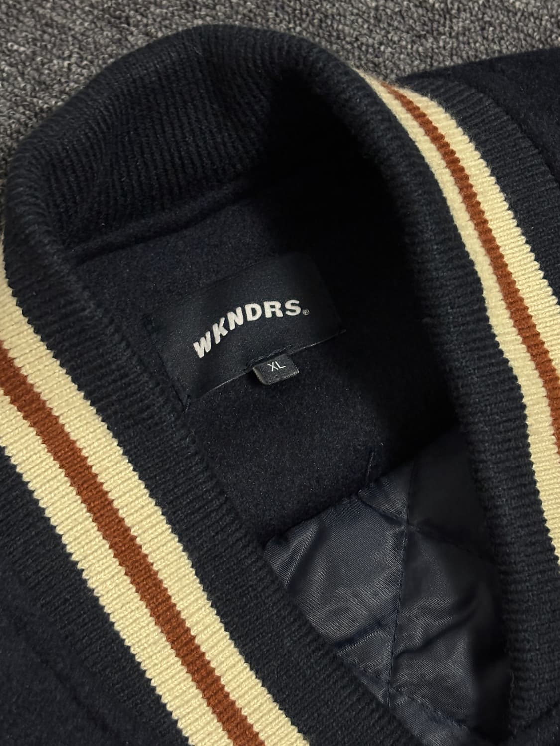 [엔시티 등 유명 연예인 착용] 위캔더스 레트로 퓨처 바시티 자켓 (XL 상품이미지3