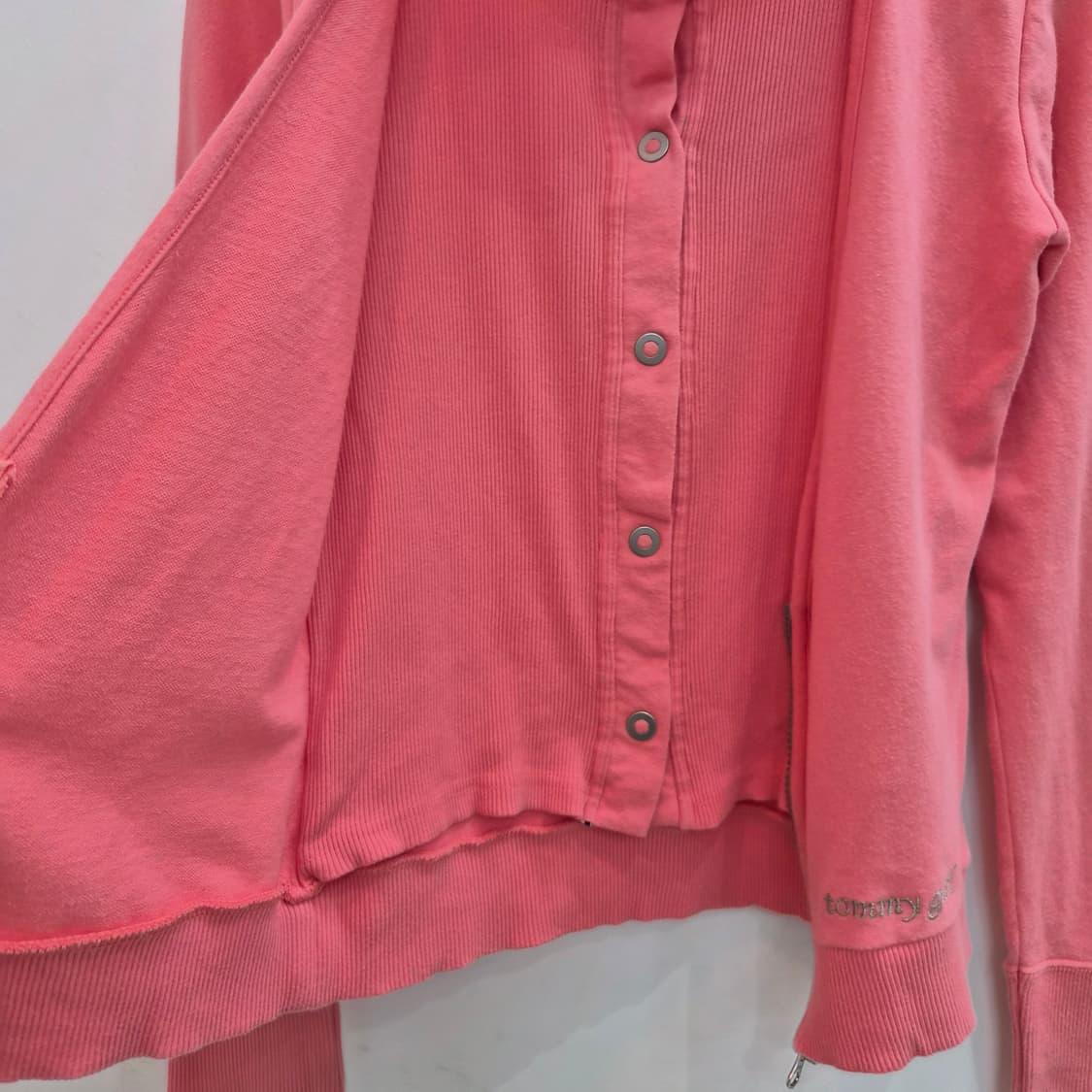 Tommy girl Japan 하이넥 집업 가디건 상품이미지6