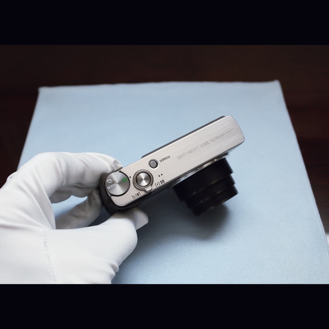 레어<민트급><한글><장원영> 리코 R8 실버 박스 세트 상품이미지5