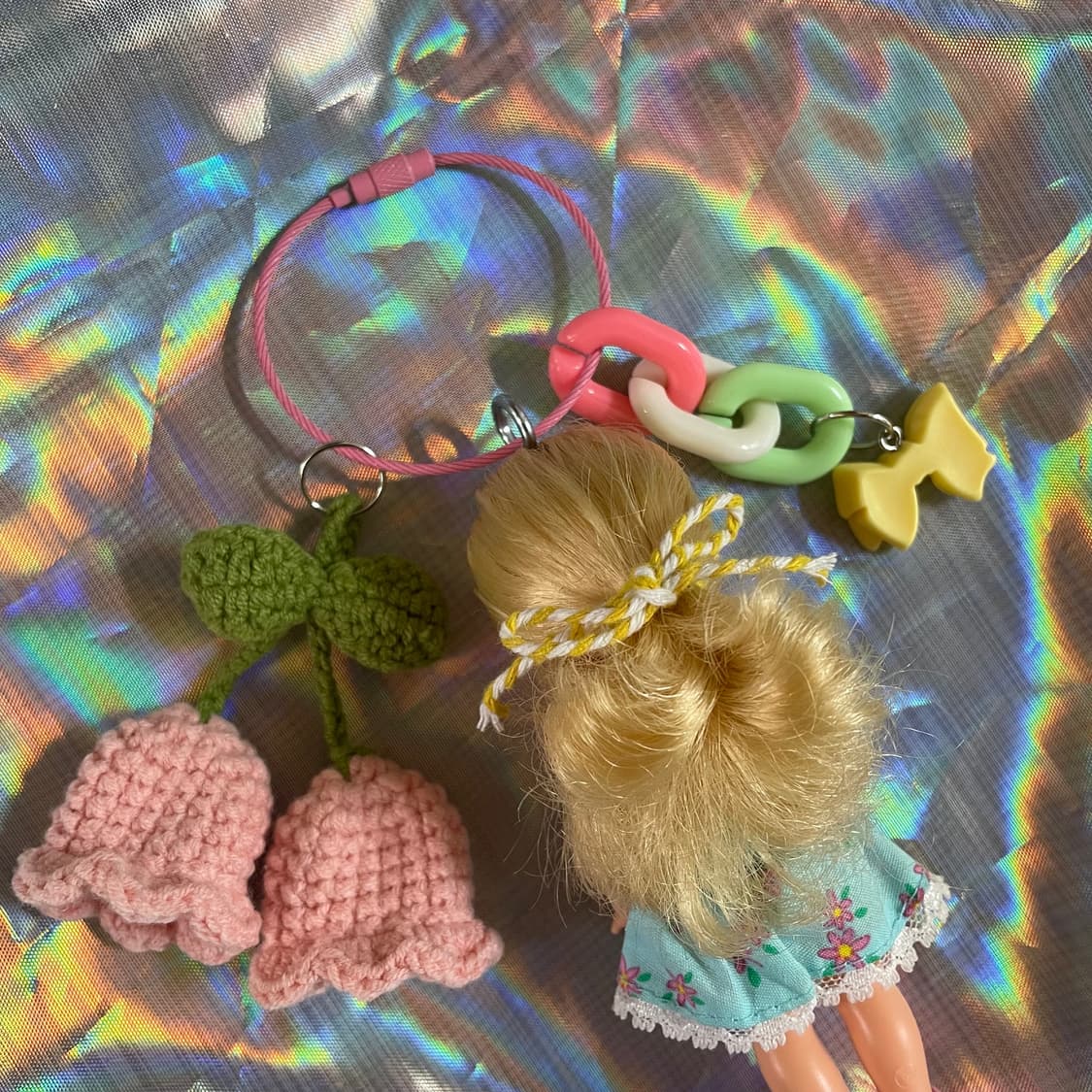 빈티지 켈리인형 커스텀 키링 상품이미지5