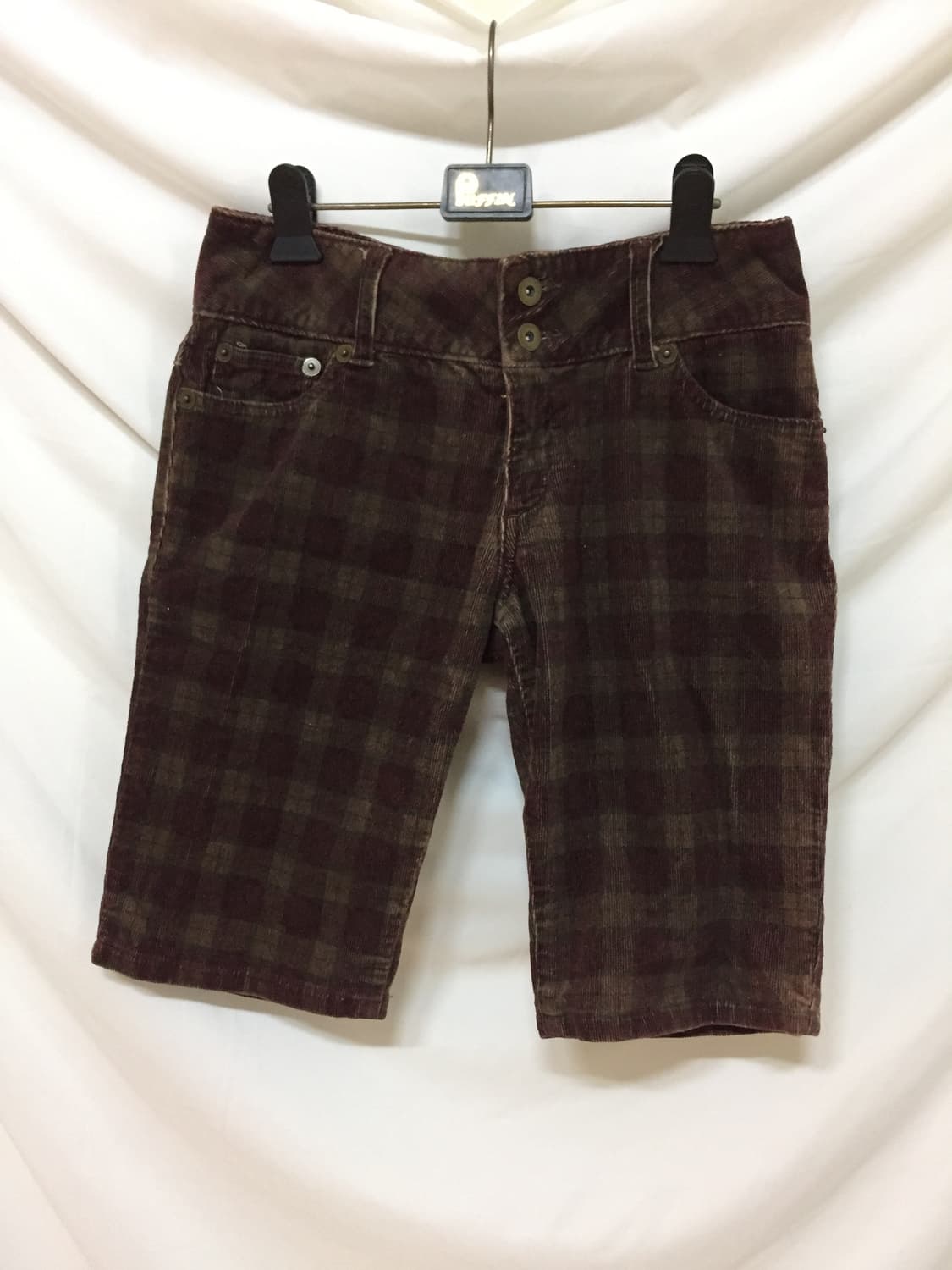 Colza 체크 오부바지 상품이미지2