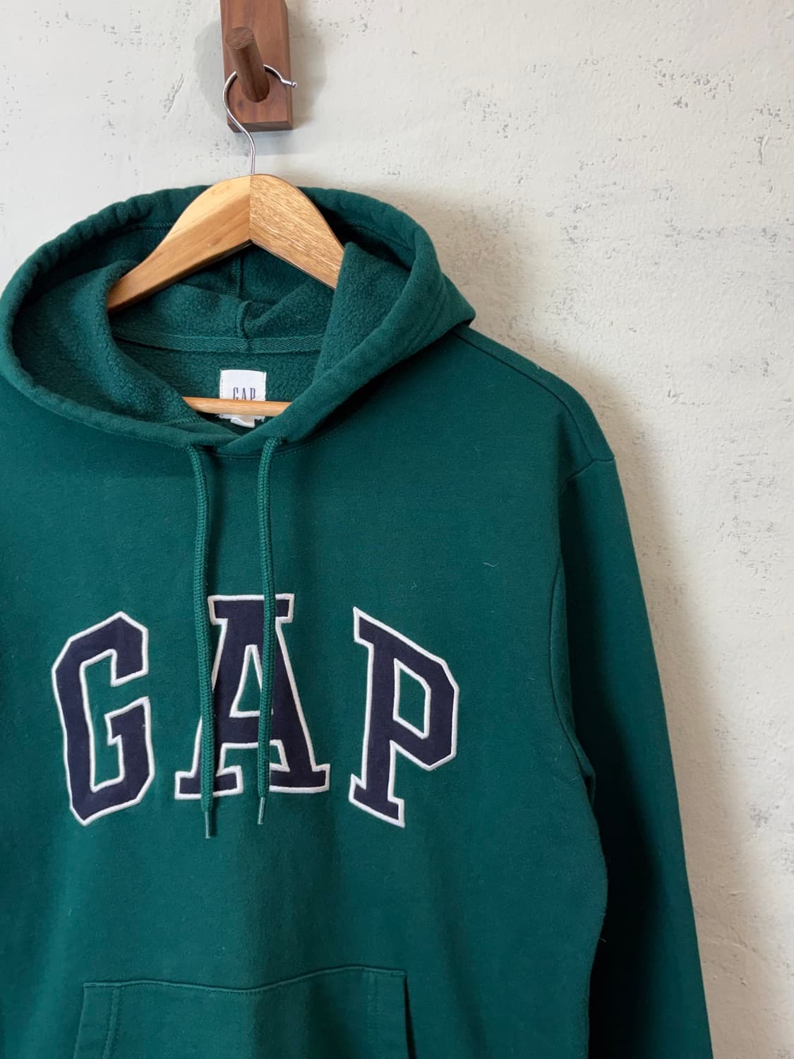 갭 GAP 로고 후드티 그린 상품이미지2