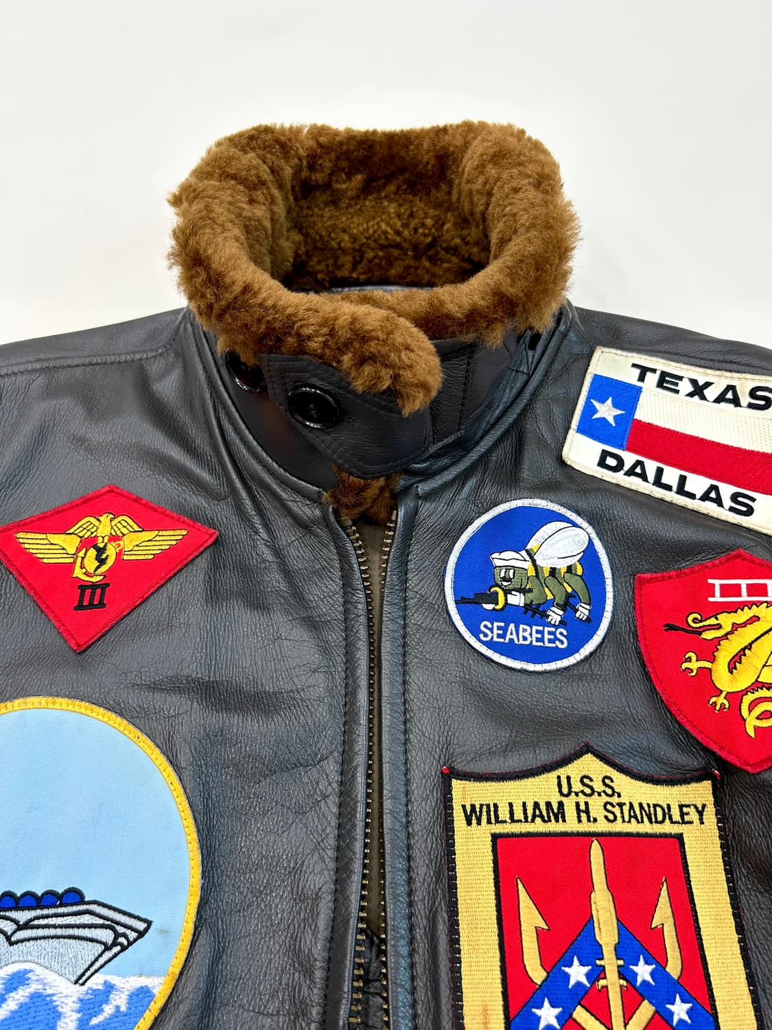 탑건메버릭Craft Enterprise G-1 커스텀 소가죽 항공 자켓 상품이미지8