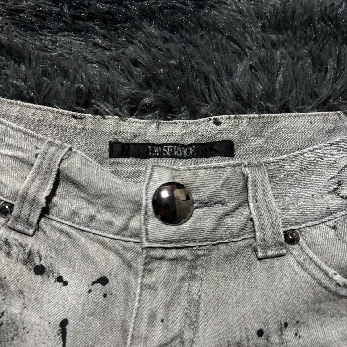 Lip Service 그런지 워싱 마이크로 숏츠 상품이미지4