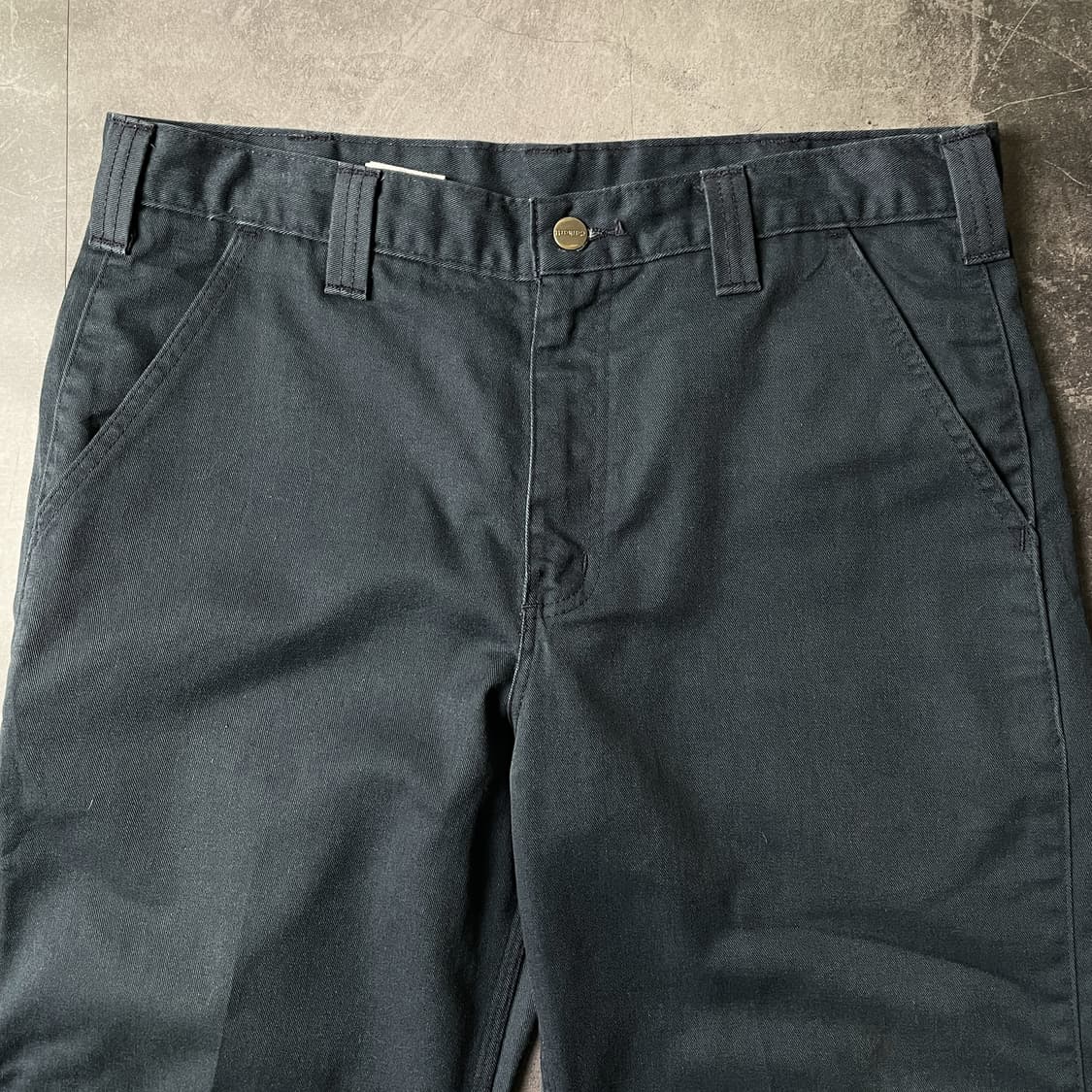 CARHARTT 칼하트 빈티지 네이비 더블니 워크팬츠 상품이미지2