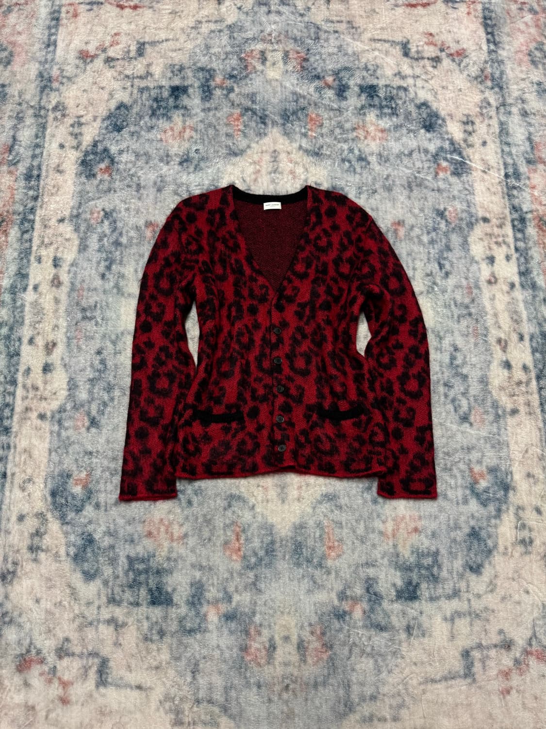 Saint laurent 13fw blood leopard cardiga 상품이미지2