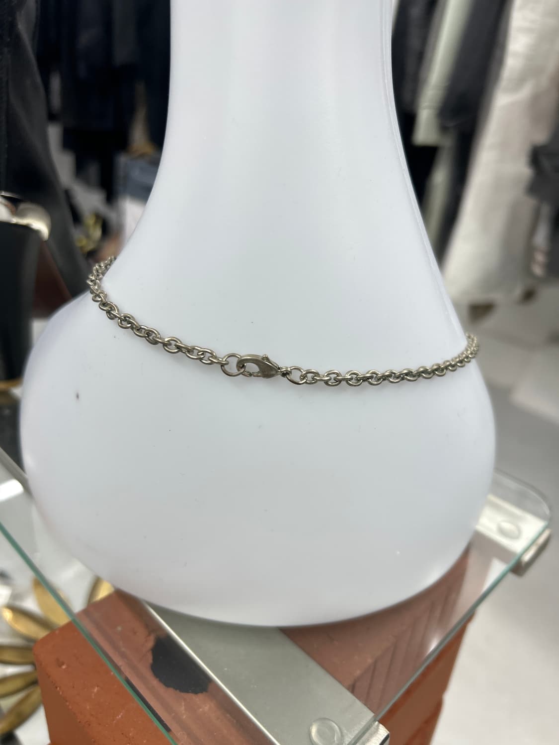 살몬큐빅 라운드 네클리스 상품이미지3