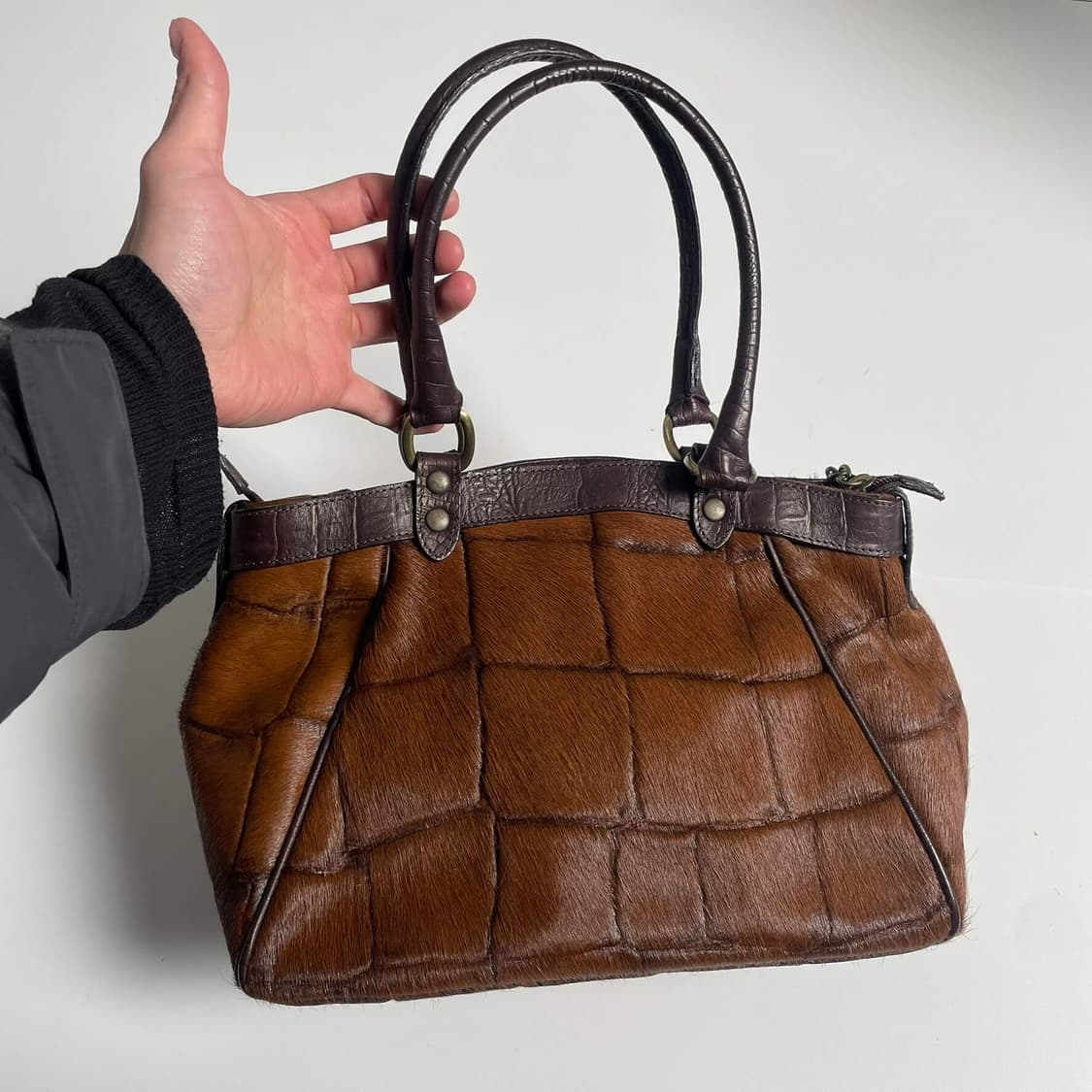 Cavalcanti 송치 레더 백 (italy) 상품이미지5