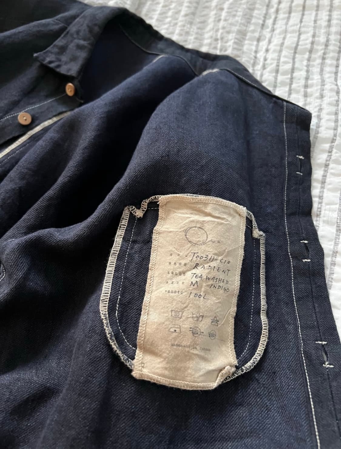 Project by h 홍차염색 리넨 셔츠 상품이미지4