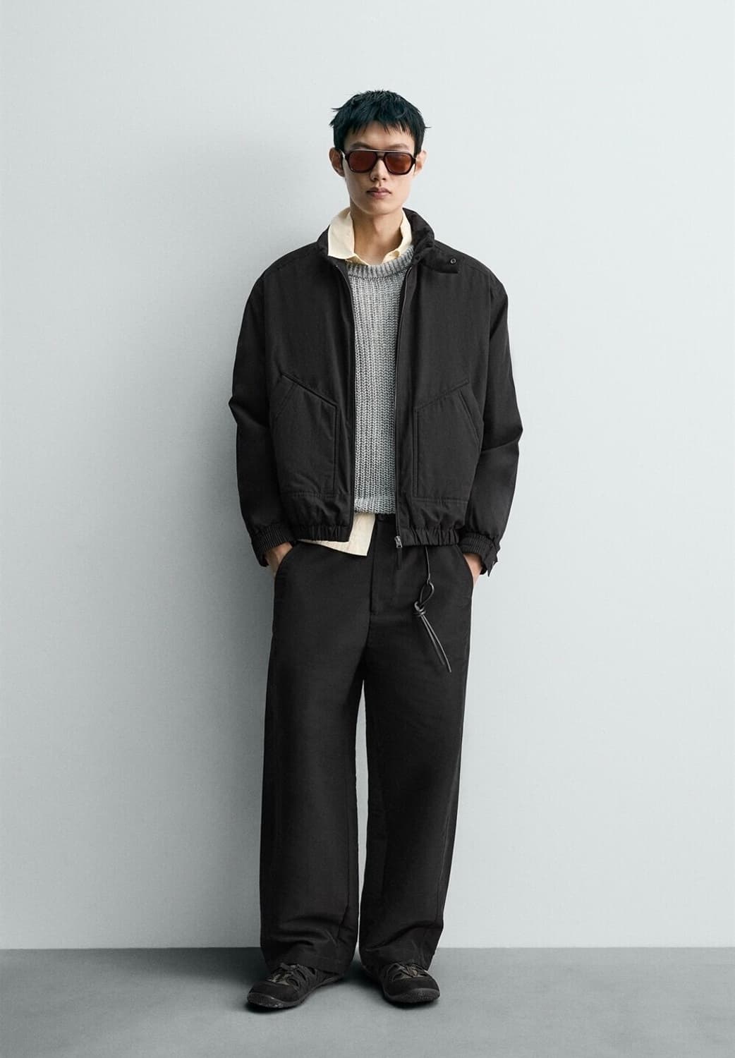 25fw 자라 테크니컬 봄버 자켓 L 상품이미지3