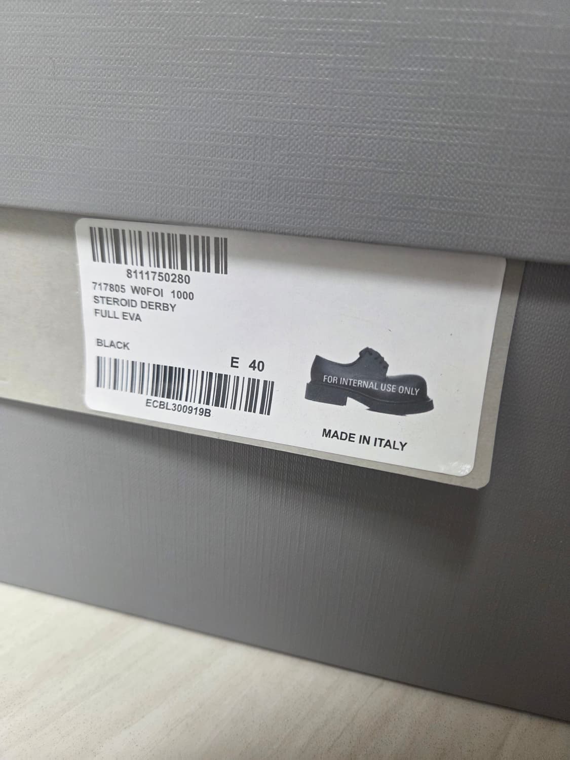 40) 발렌시아가 스테로이드 더비 상품이미지7