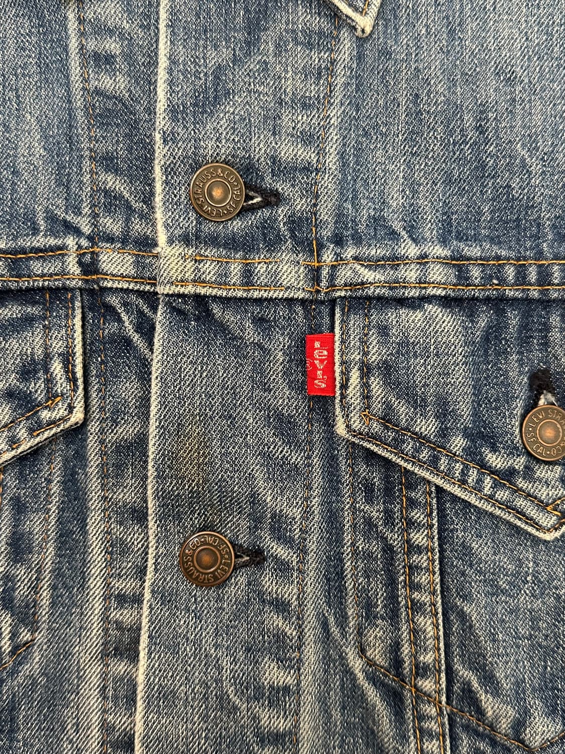 70-80s LEVI’S 리바이스 트러커 자켓 Made in USA 상품이미지7