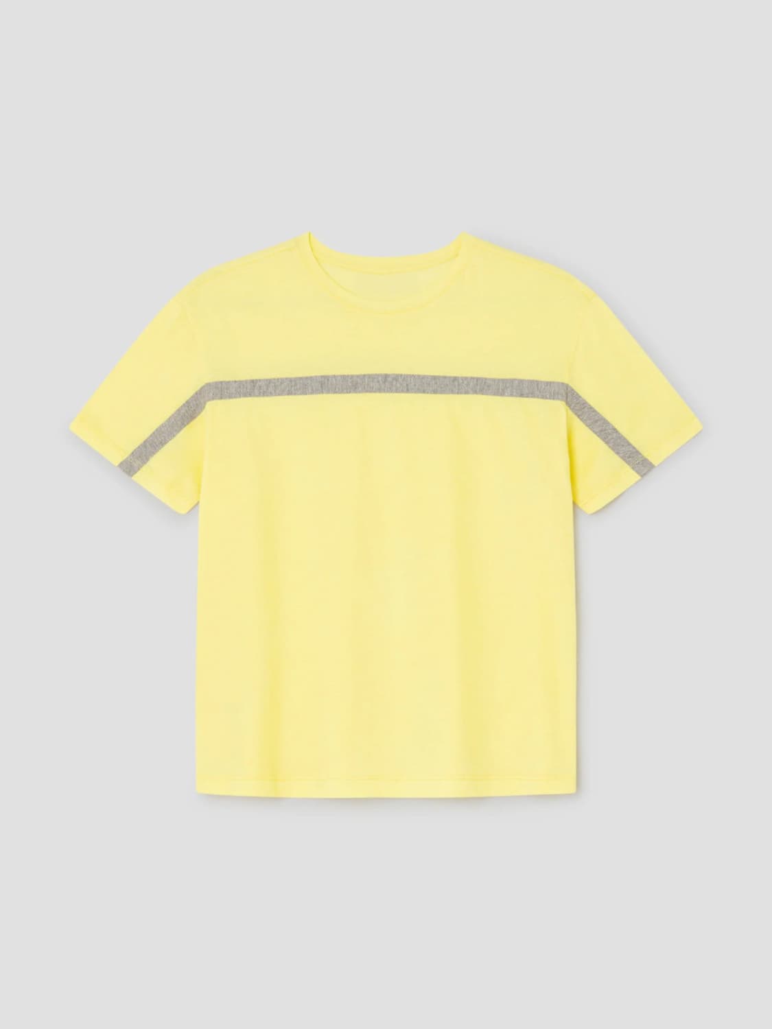 [L,XL]기마구아스 Thomas 라인 티셔츠/옐로우 상품이미지7