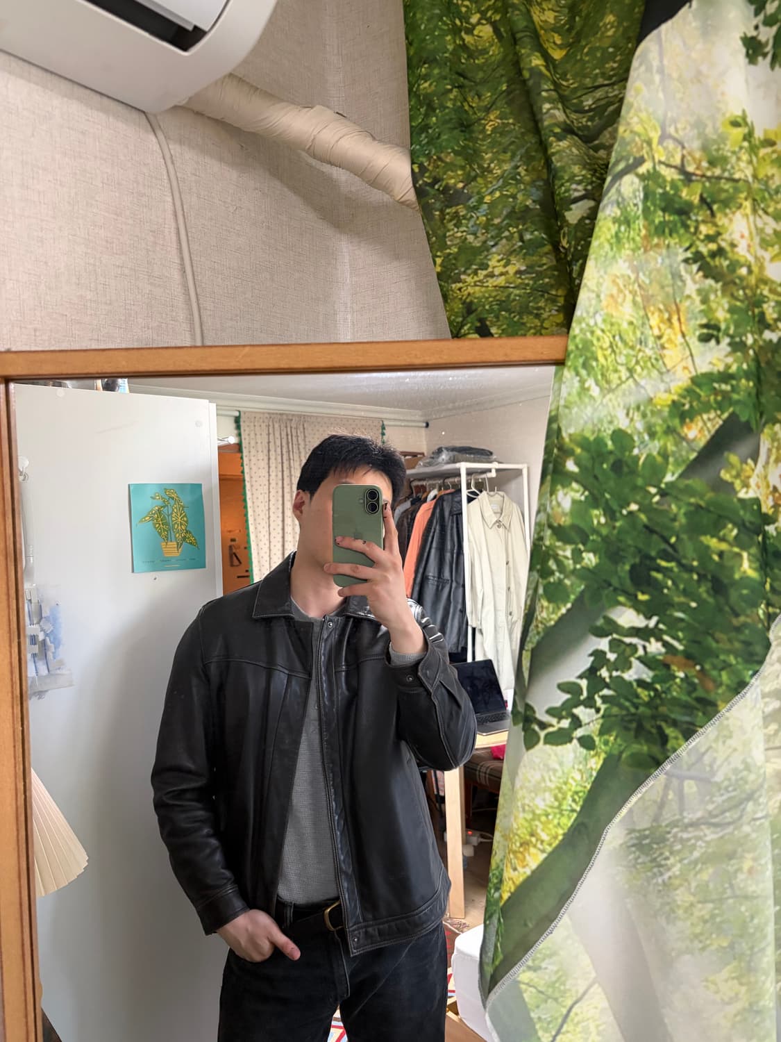 100)PAT 양가죽 자켓 다크브라운 상품이미지2