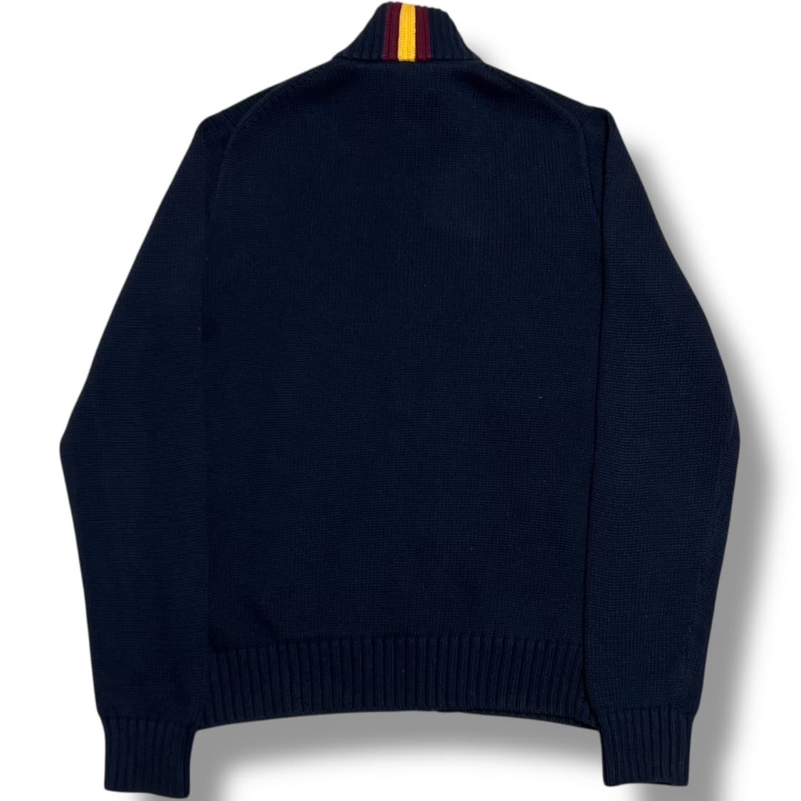 Polo Ralph Lauren 코튼 케이블 크롭 반집업 니트 상품이미지2