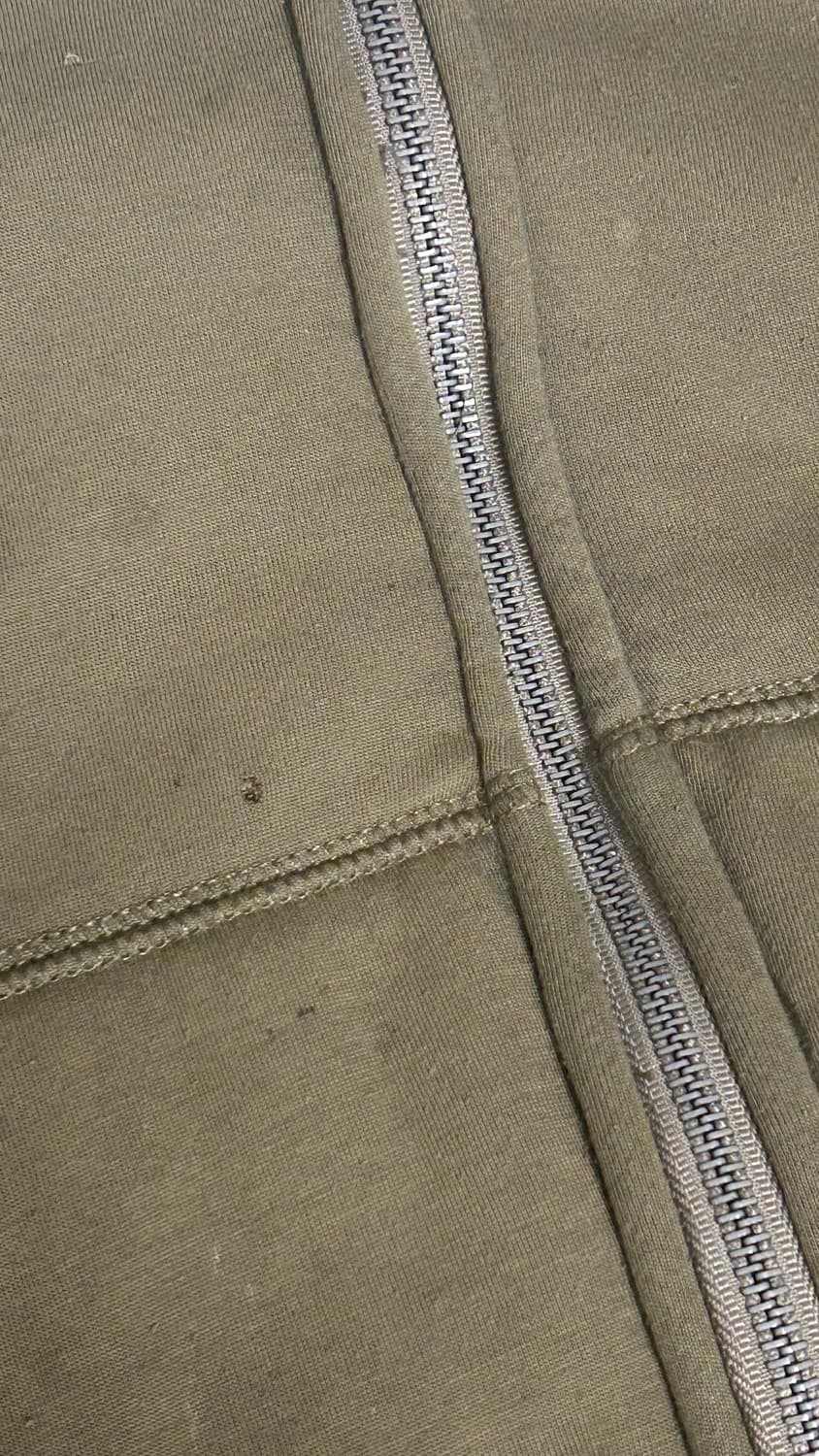GAP 카키 기모 후드집업 상품이미지3