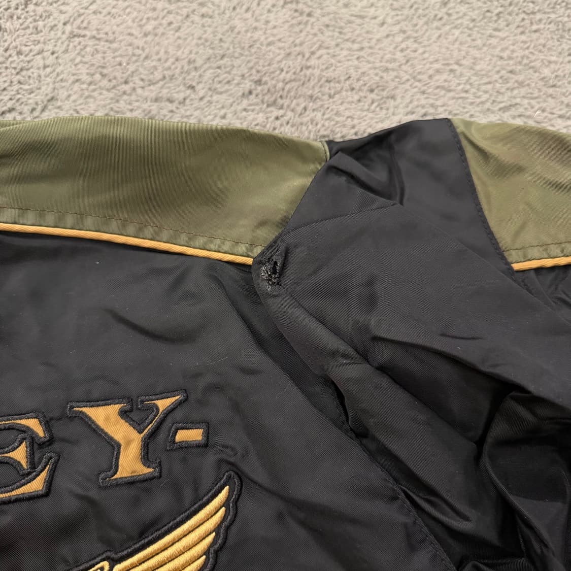 [ 정품/M ] 할리데이비슨 110주년 로고 루즈핏 라이더 자켓 상품이미지9