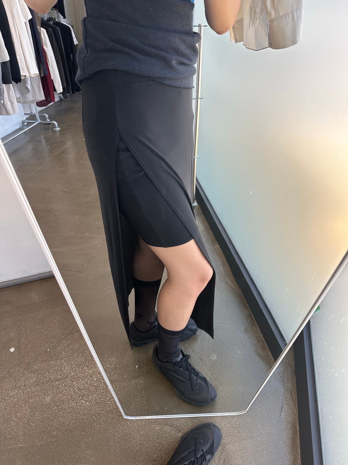 Helmut Lang Slit Skirt 상품이미지2