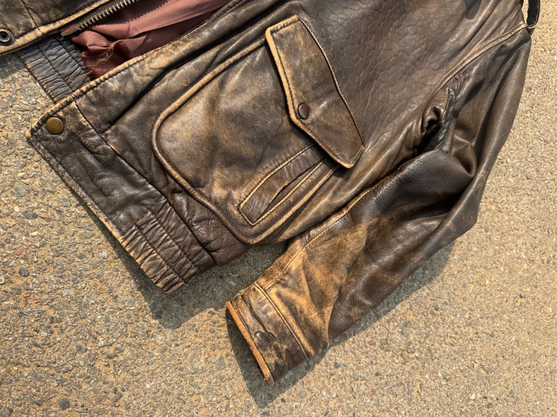 Us army A-2 미공군 가죽자켓 상품이미지4