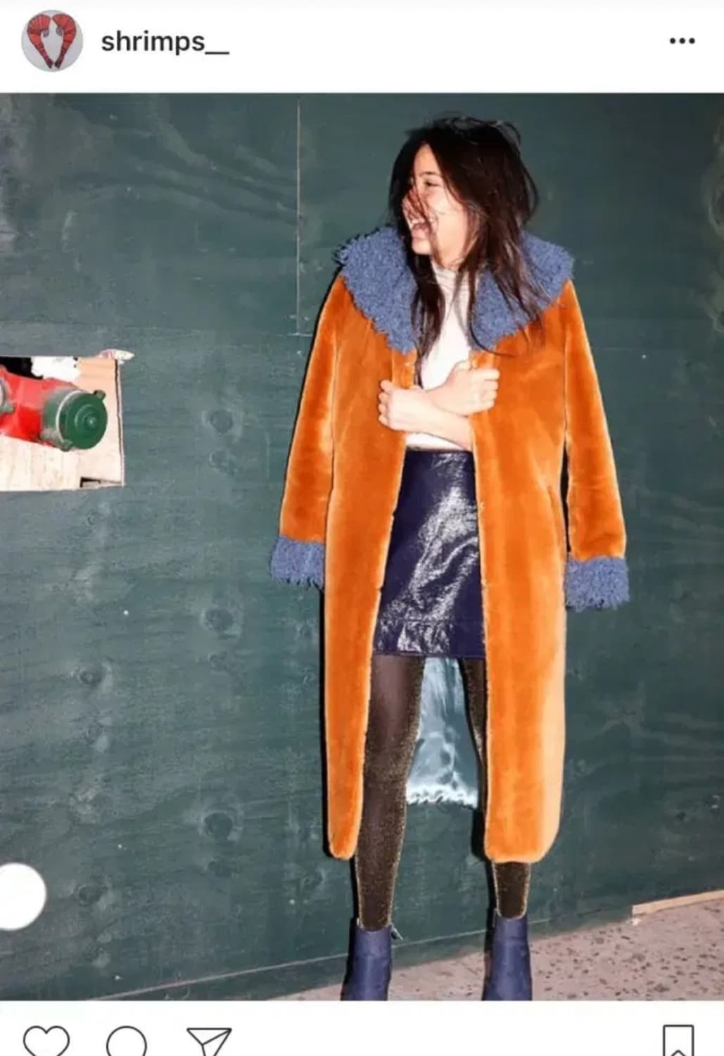 쉬림프스 테디베어 퍼 코트 상품이미지7