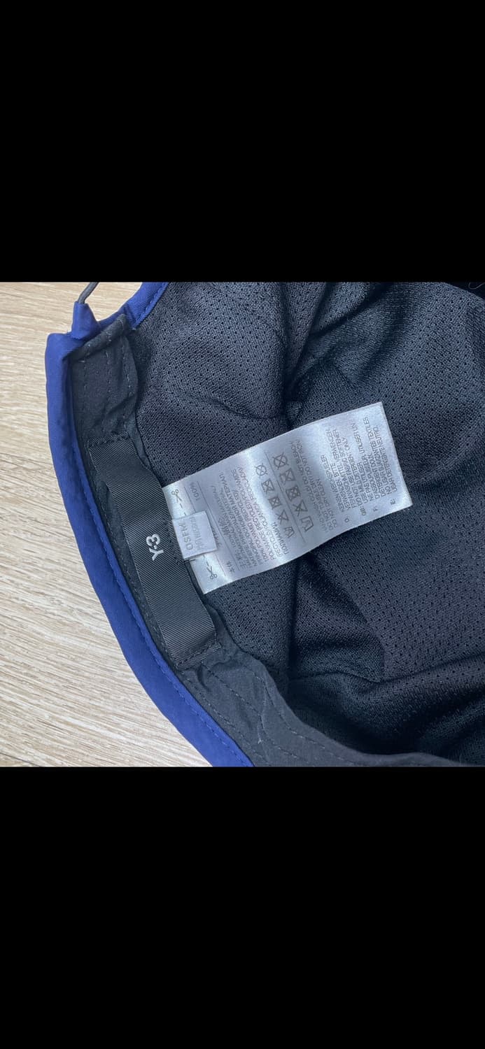 Y-3 블루 러닝 캡 상품이미지10
