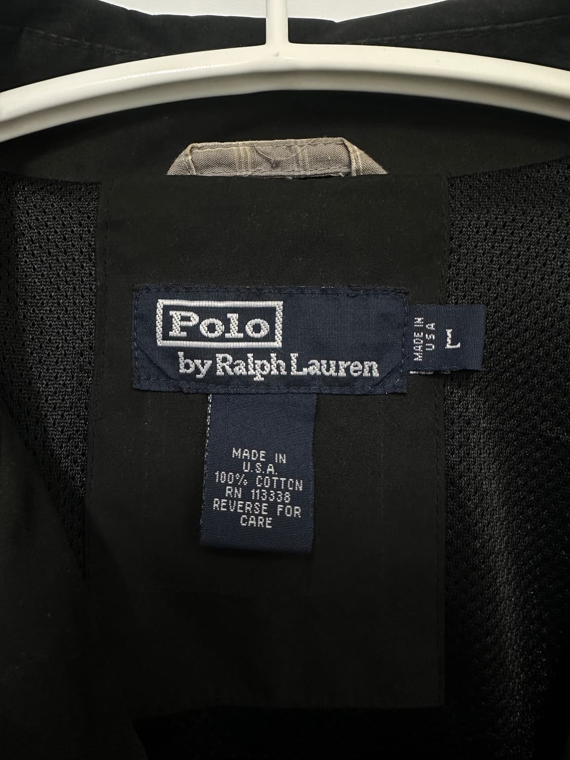 폴로 블루종 자켓 L 블랙 상품이미지4