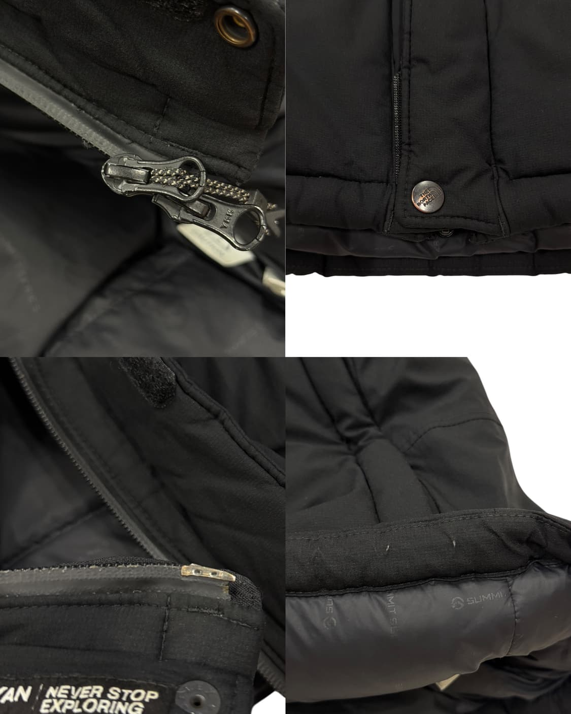 노스페이스 히말라야 고어텍스 패딩 파카 블랙 XL 105 상품이미지10