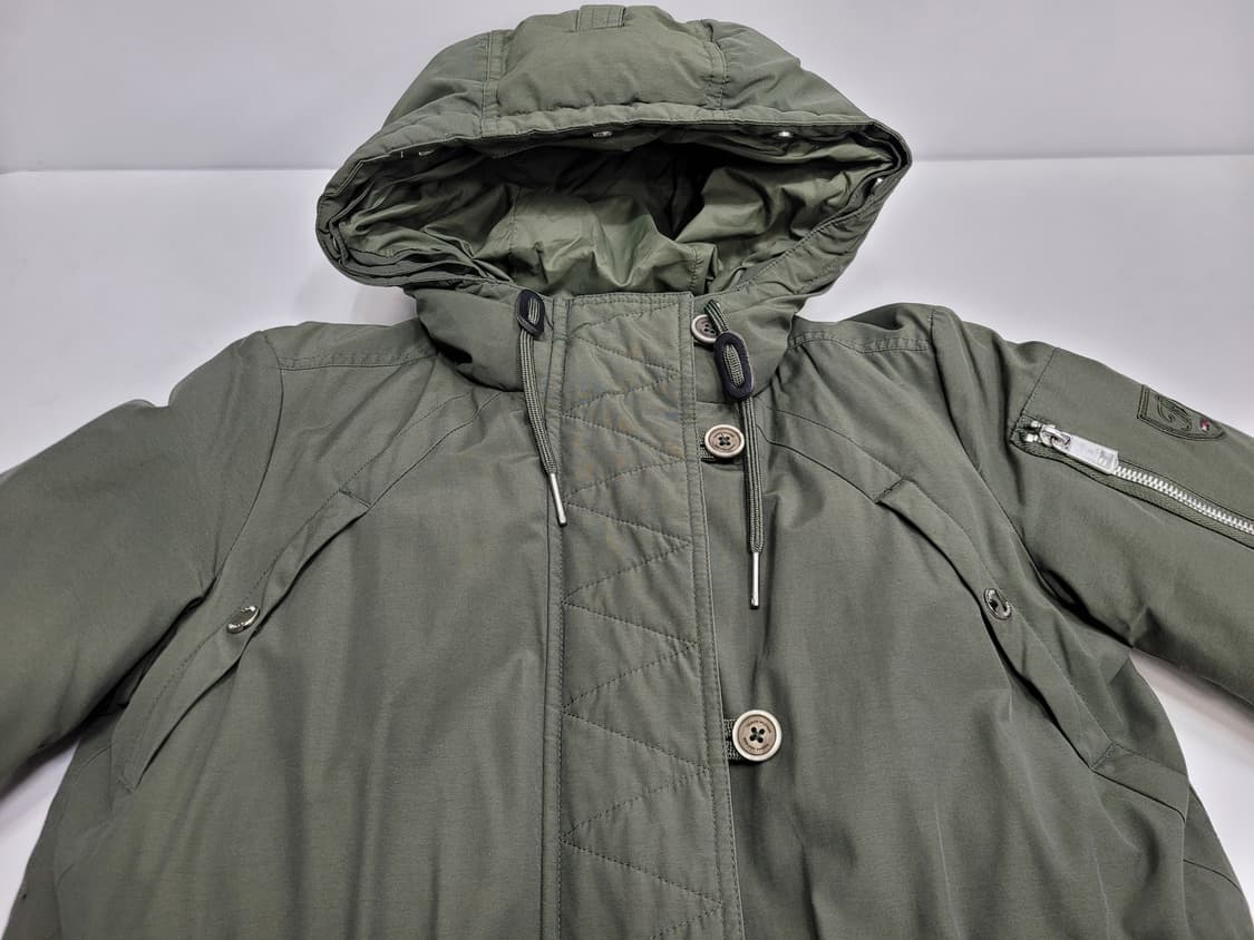 TOMMY HILFIGER 타미힐피거 야상 구스 다운 패딩 / 여 XS  상품이미지3